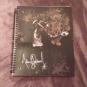 Other - Michael Jackson notebook Other - Michael Jackson notebook